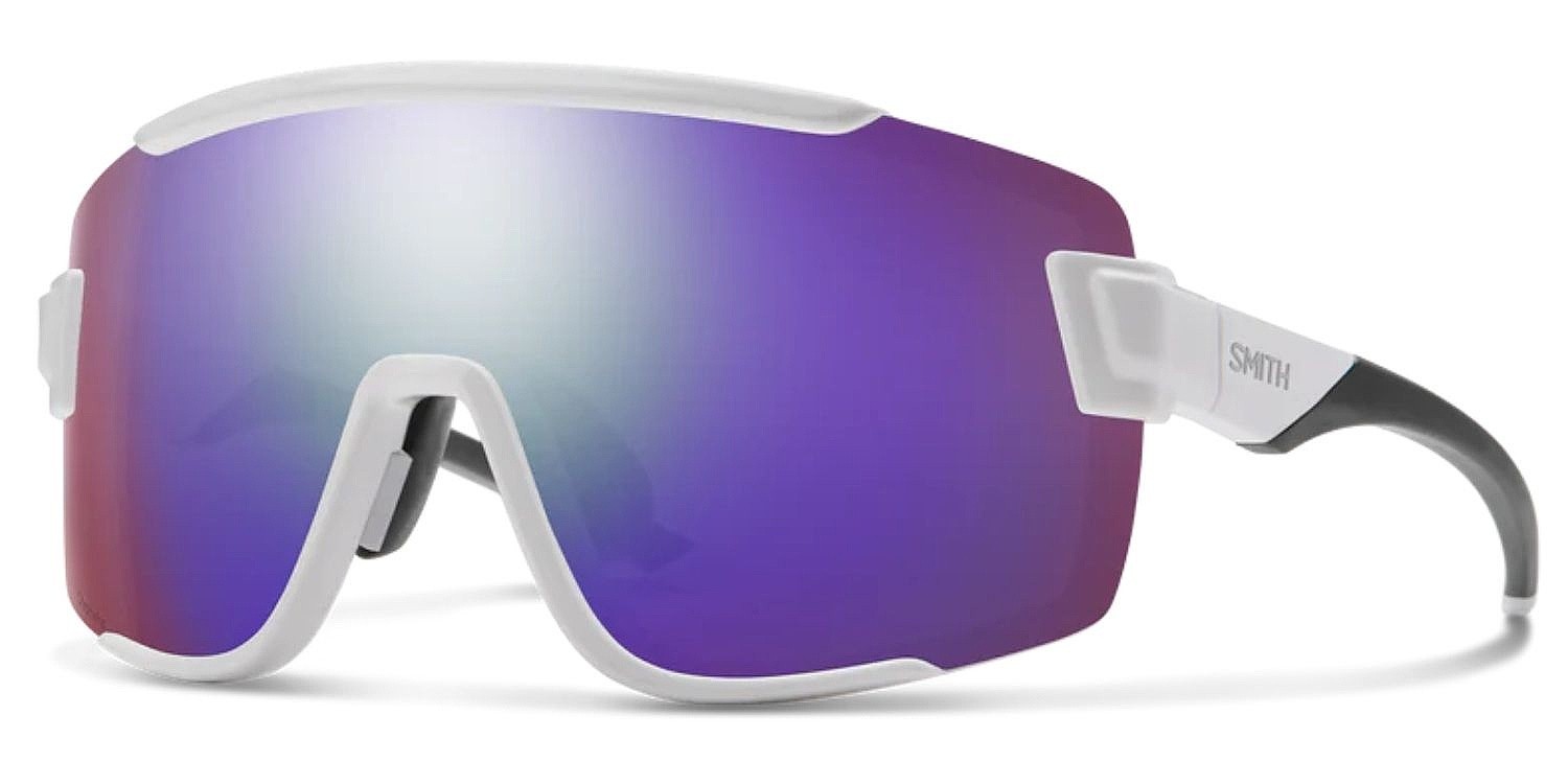 glasses Smith Wildcat - White/ChromaPop Violet Mirror