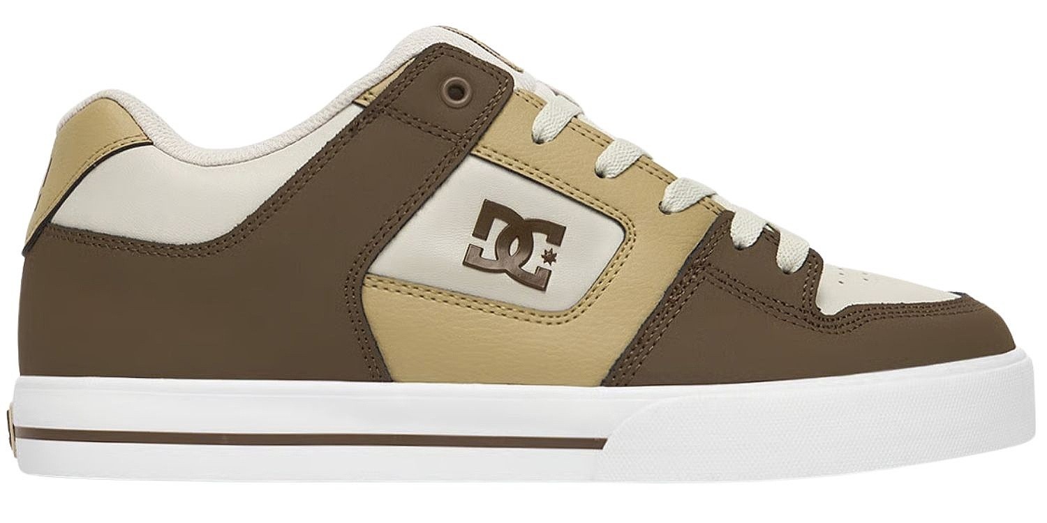 pantofi DC Pure - 210/Brown/Tan/Off White - men´s
