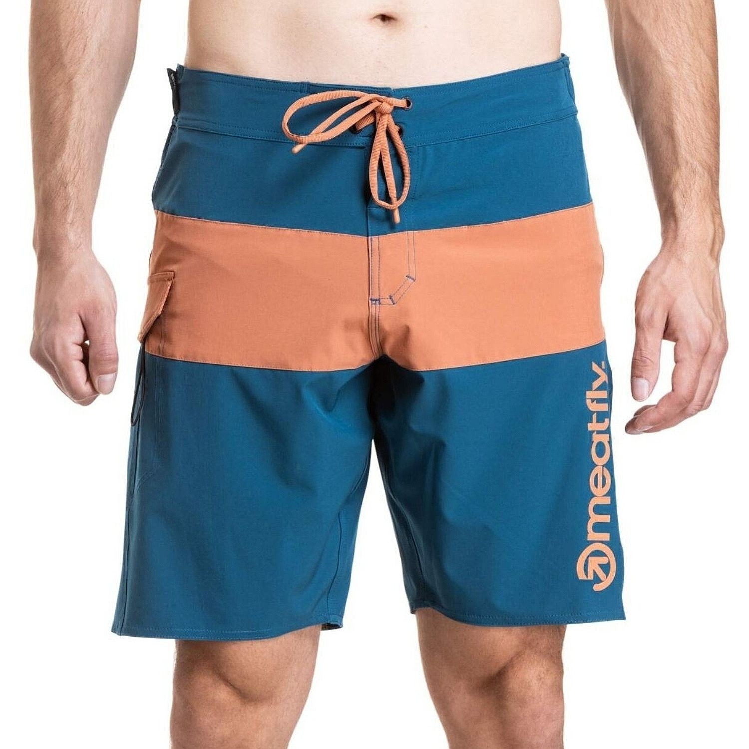 Short de bain Meatfly Mitch 21 - Super Teal/Sienna - men´s