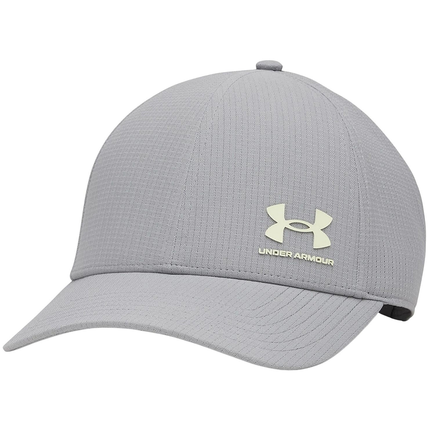 cap Under Armour ArmourVent Low Adjustable - Steel/Fade Green - men´s