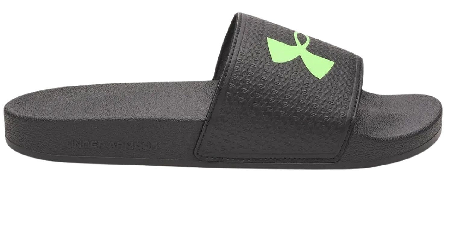 sko Under Armour ARMR Slide - Black/Hyper Green - men´s