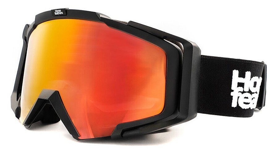 очки Horsefeathers Patriot - Black/Mirror Red
