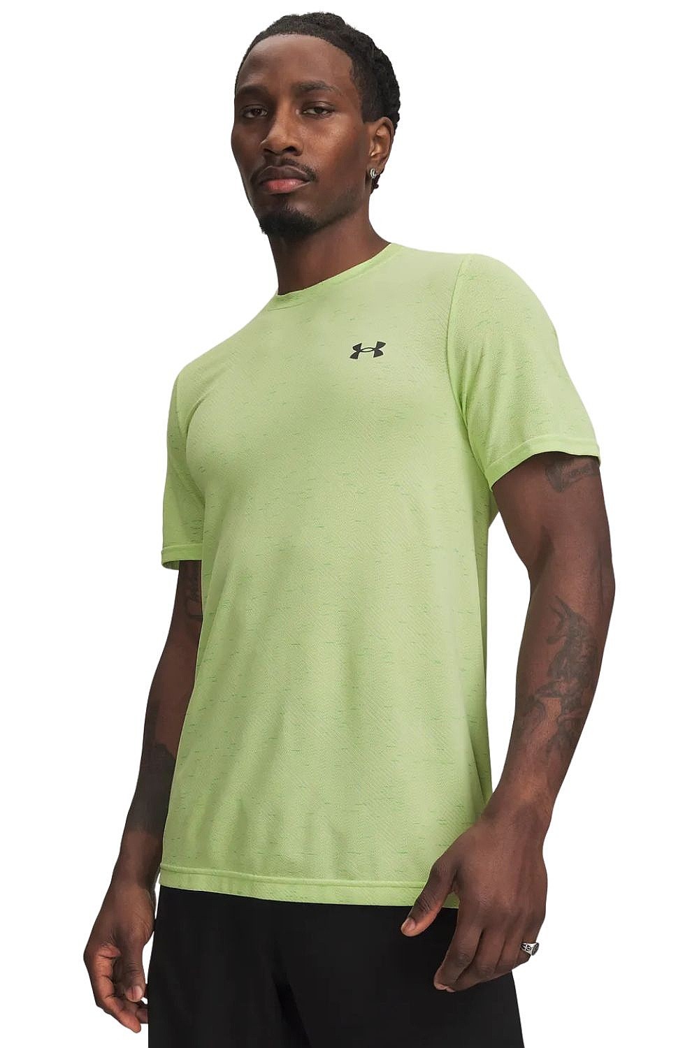 tričko Under Armour Vanish Seamless - Lumos Lime/Black