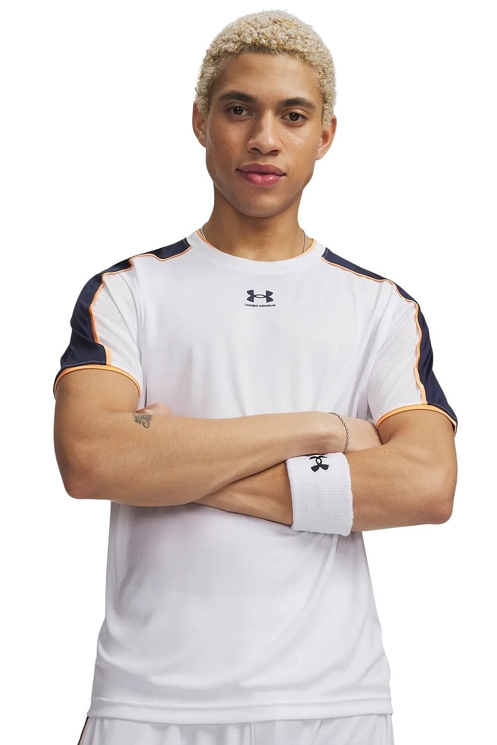 camisa Under Armour Challenger Train - Midnight Navy/White - men´s