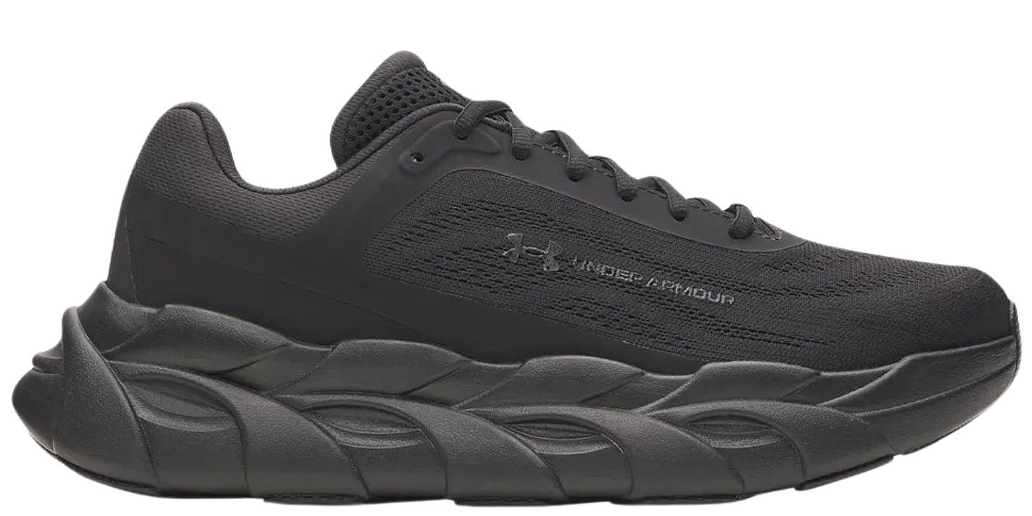sko Under Armour Halo Runner - Black/Black - men´s