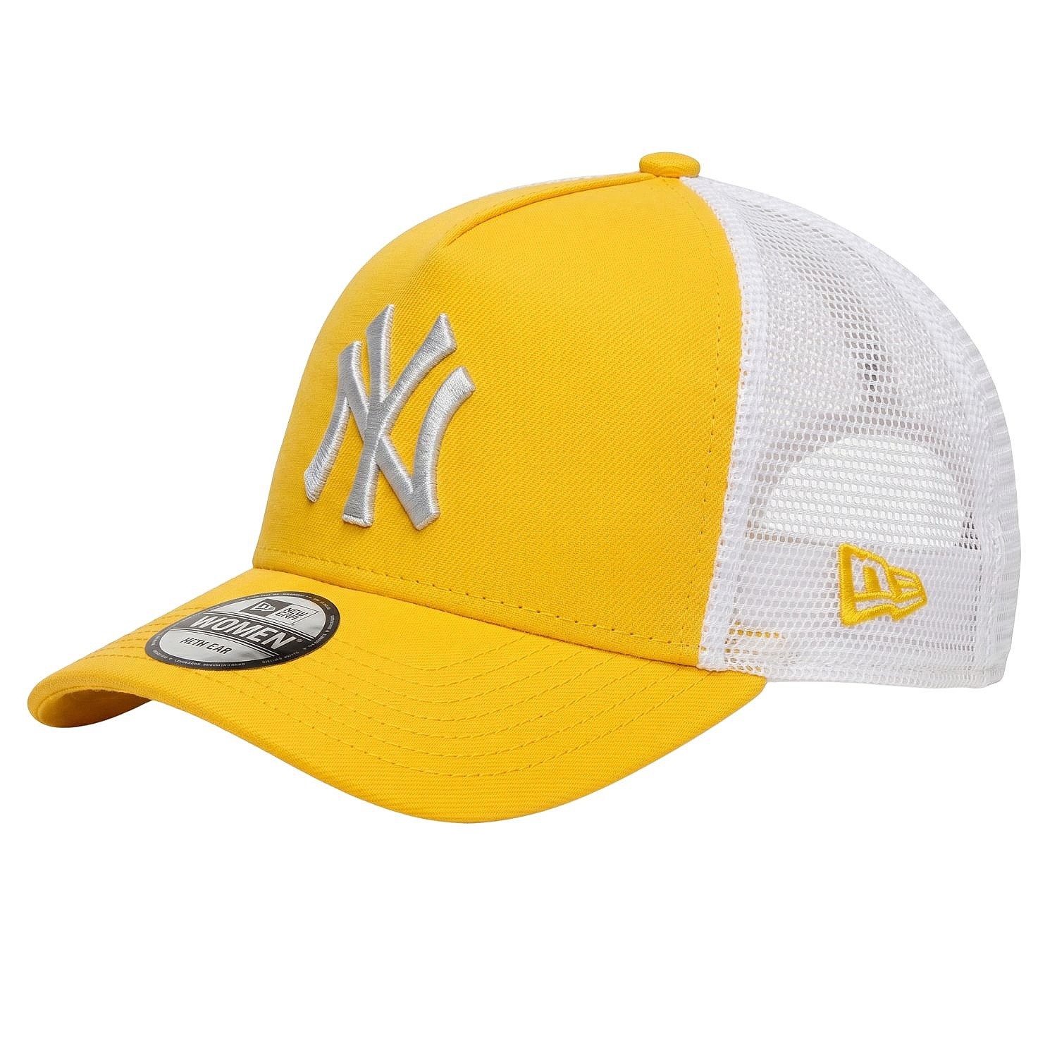 casquette New Era League Essential Trucker MLB New York Yankees - Cyber Yellow/White - men´s