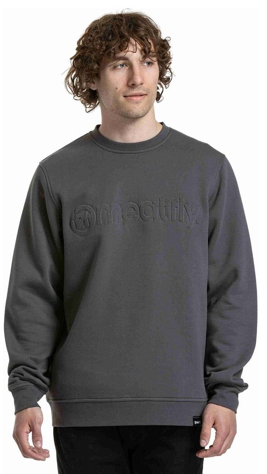 mikina Meatfly Luke - Dark Grey - men´s