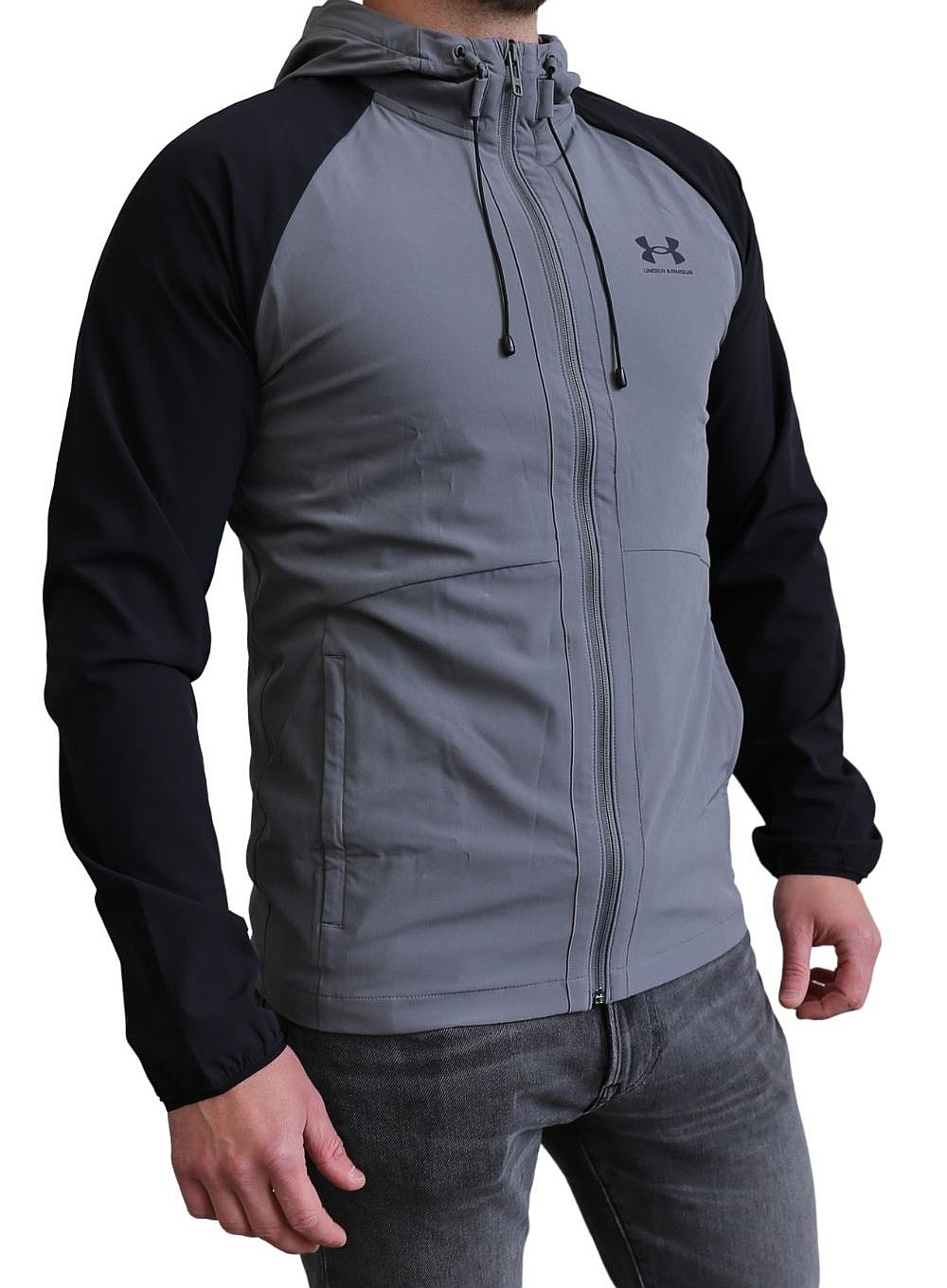 veste Under Armour Vibe Woven - Gris Green - men´s