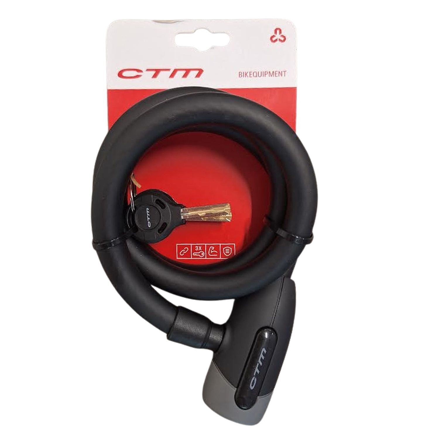 Zapięcie CTM Cable 15x1000 - Matte Black/Gray