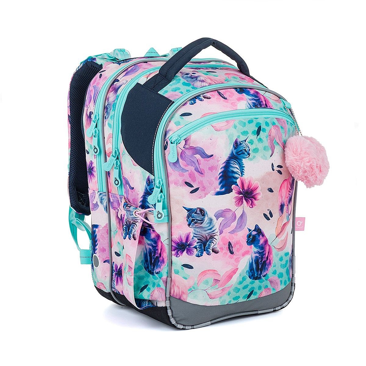 backpack Topgal COCO 26006 - Pink/Blue - girl´s