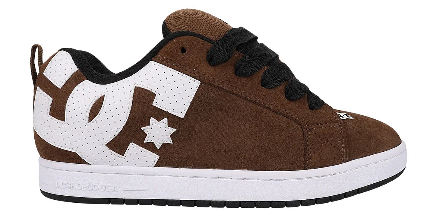 chaussures DC Court Graffik SE - 212/Brown/White - men´s