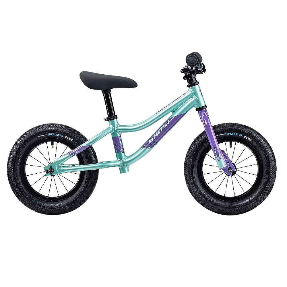 loopfiets Ghost Powerkiddy 12 - Mint/Metallic Purple Gloss - kid´s