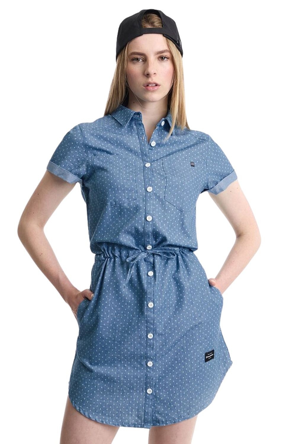 Kleid Horsefeathers Mariana Long - Light Blue - women´s