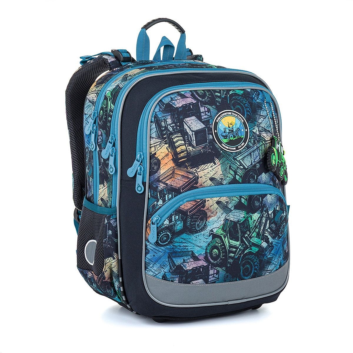 backpack Topgal BAZI 26018 - Green/Blue - boy´s