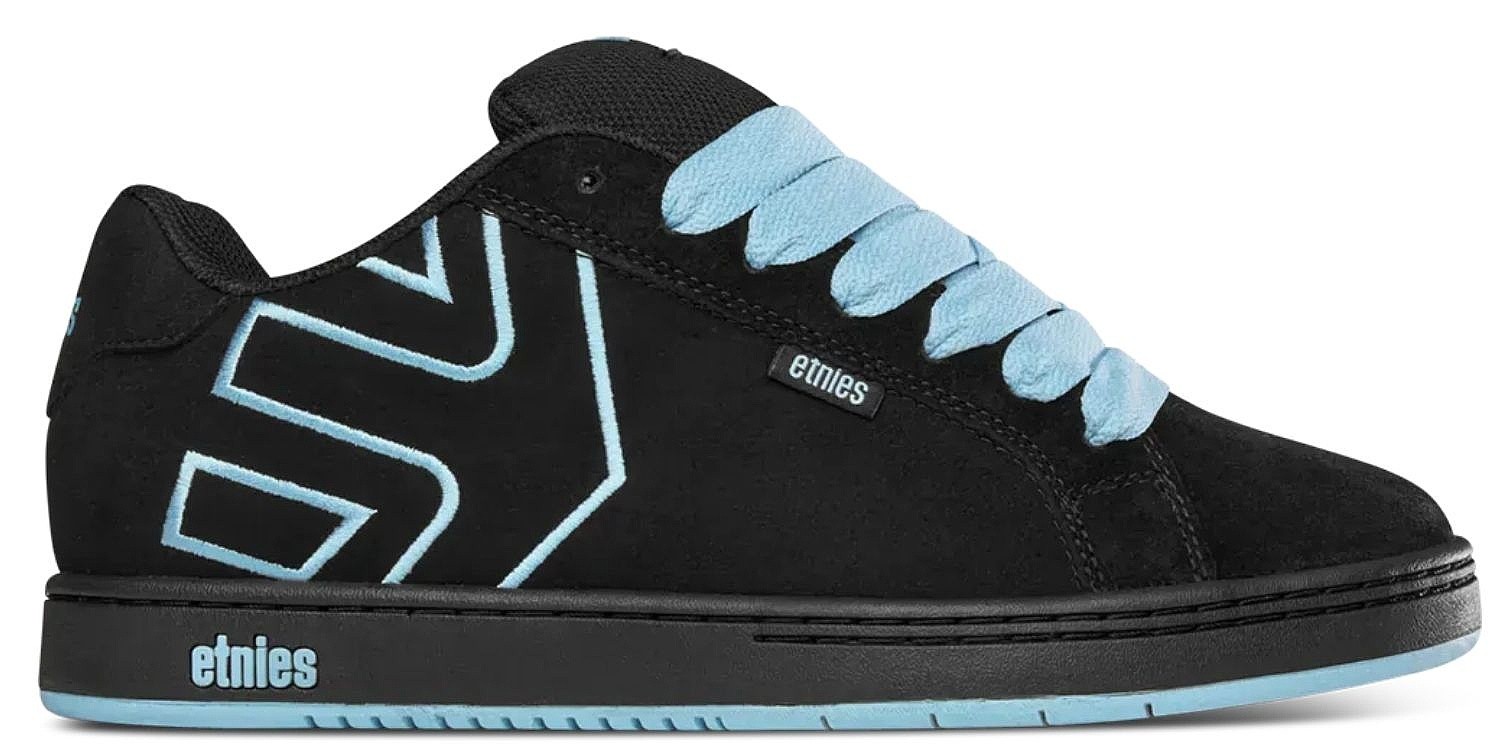обувь Etnies Fader - Black/Light Blue - women´s