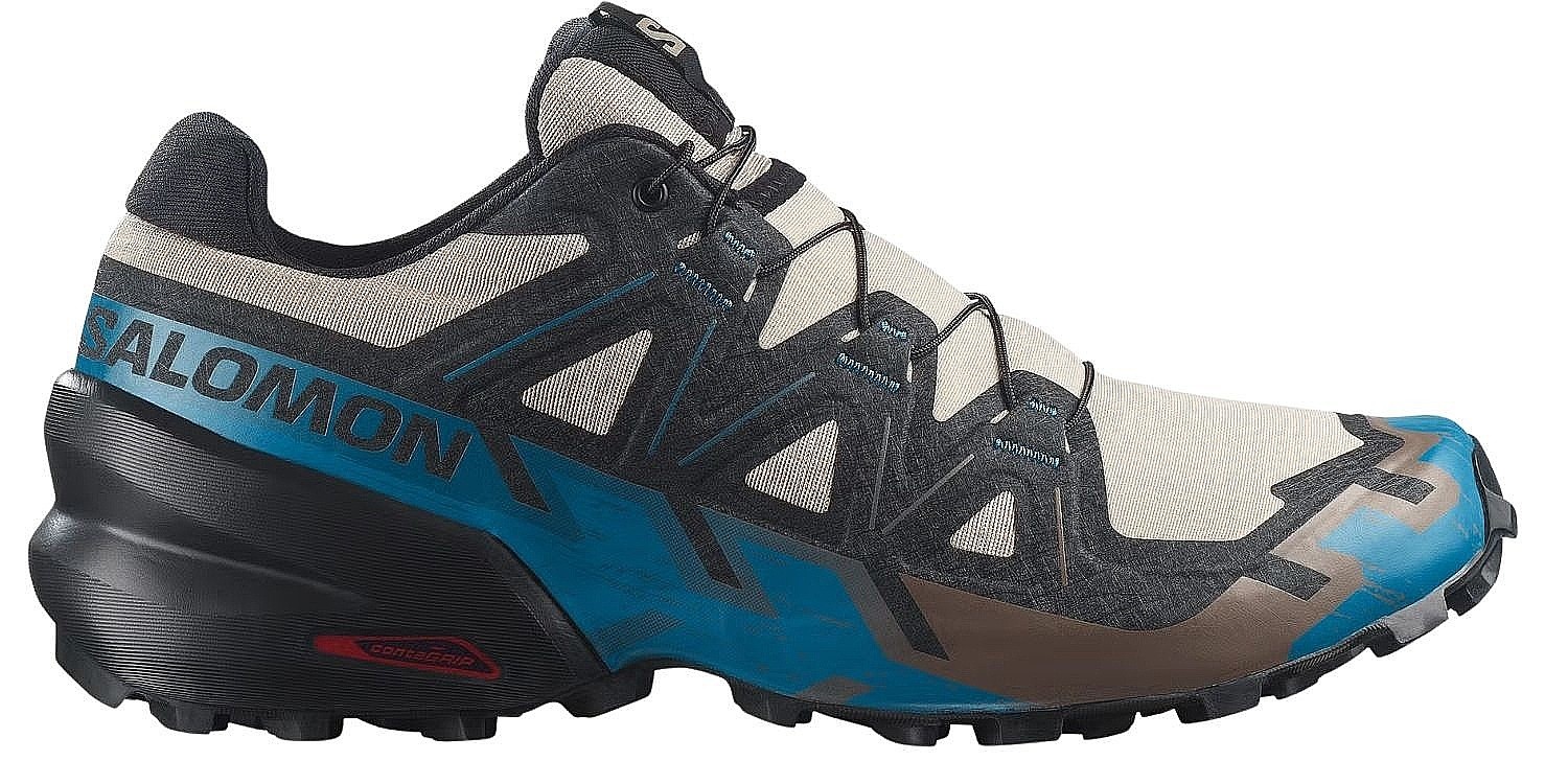 Schuhe Salomon Speedcross 6 - Oxford Tan/Black/Mykynos Blue - men´s