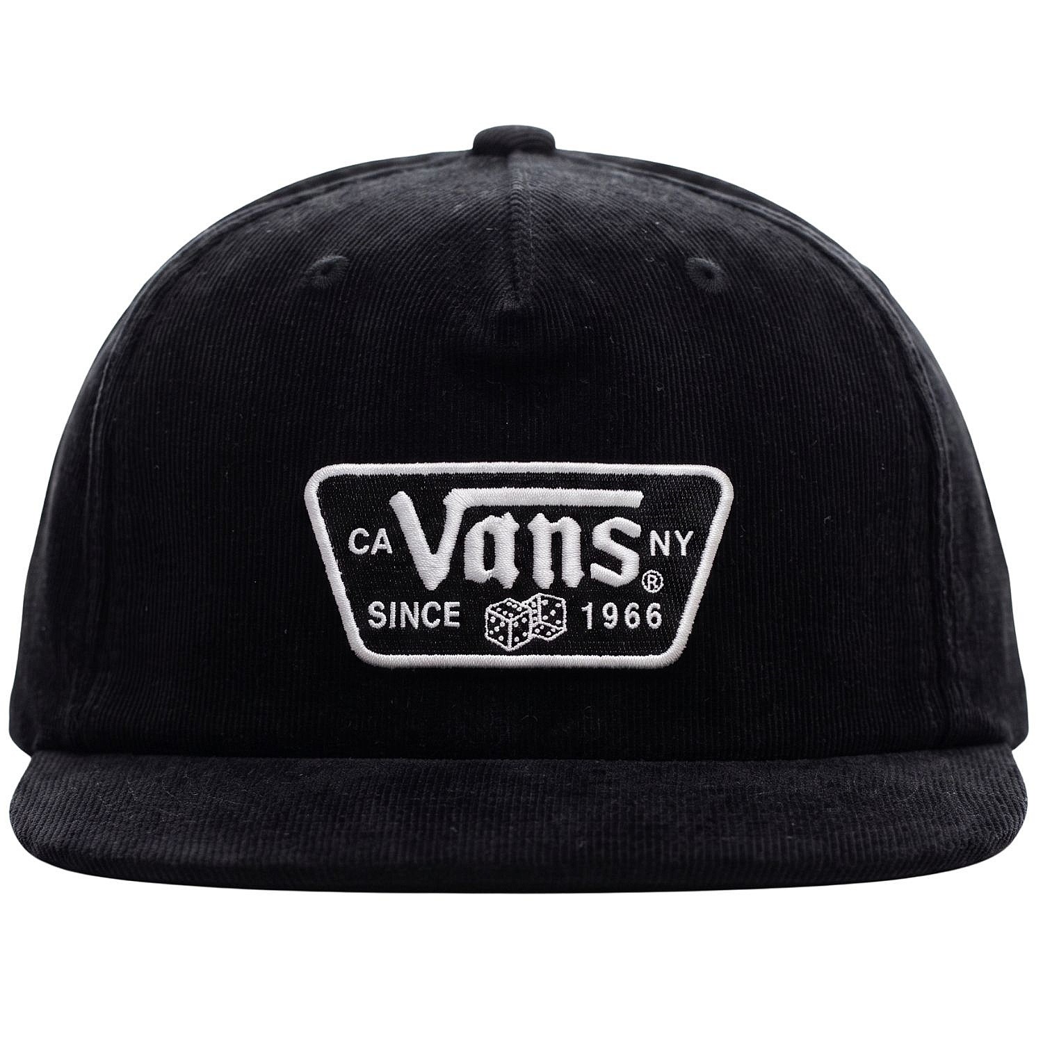 czapka z daszkiem Vans Knu Patch Unstructured - Black