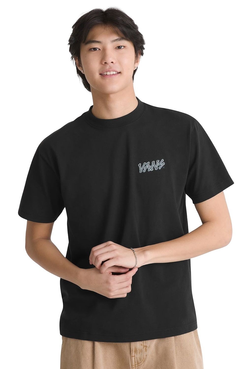 linne Vans V Bones - Black - men´s