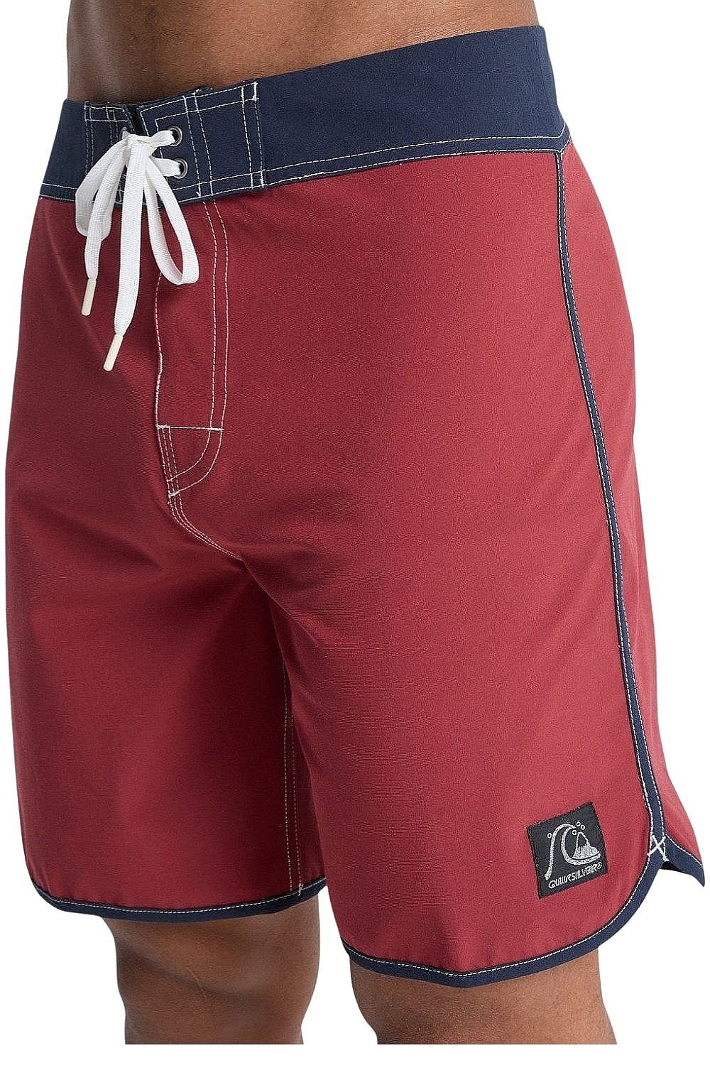 Badeshorts Quiksilver Original Scallop 18 - RQZ0/Burnt Russet - men´s
