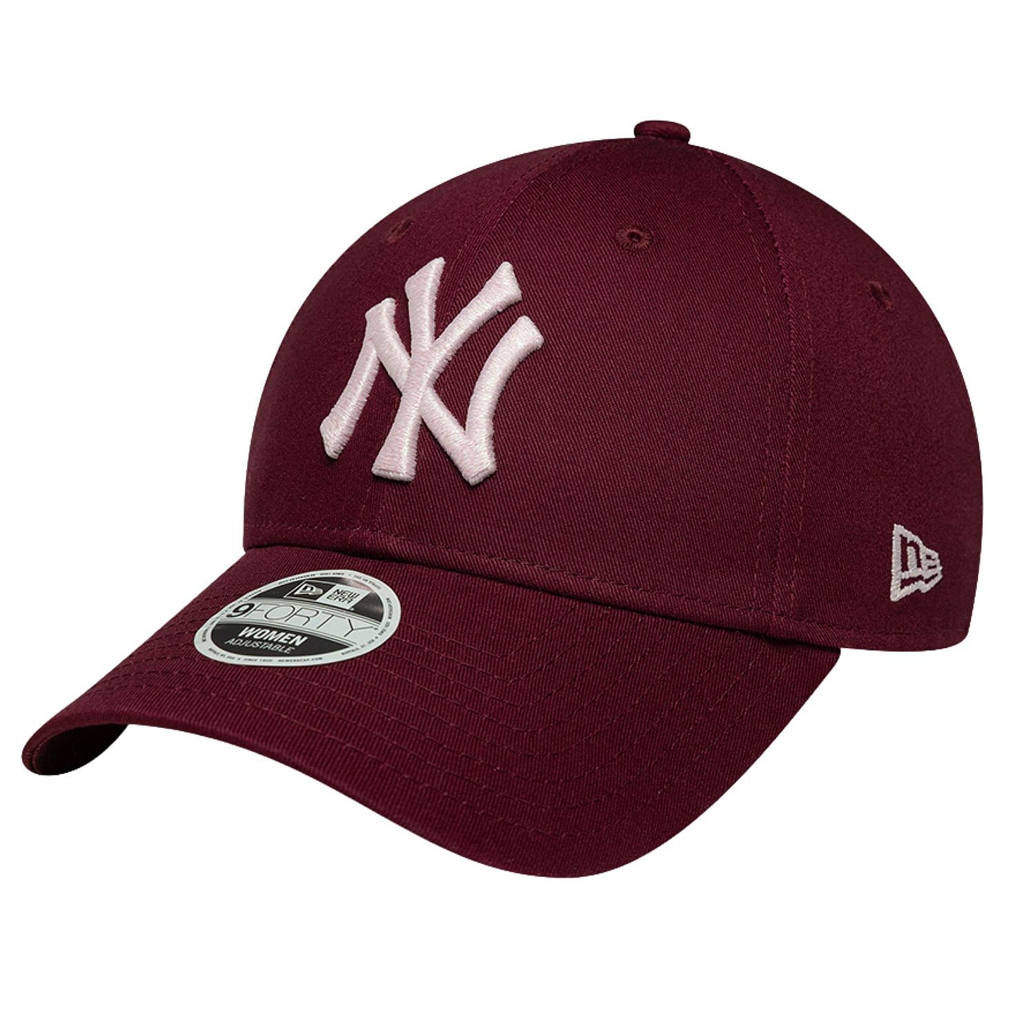 casquette New Era 9FO Metallic Logo MLB New York Yankees - Frosted Burgundy/Pink - women´s