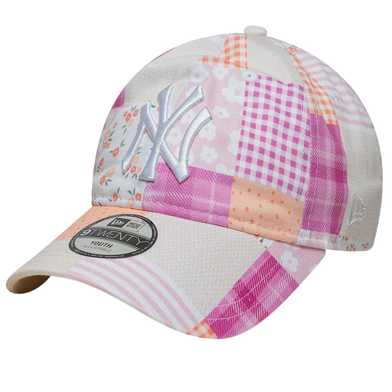 casquette New Era 9T Patchwork MLB New York Yankees Child - Primrose Pink/Electric Fuchsia - kid´s