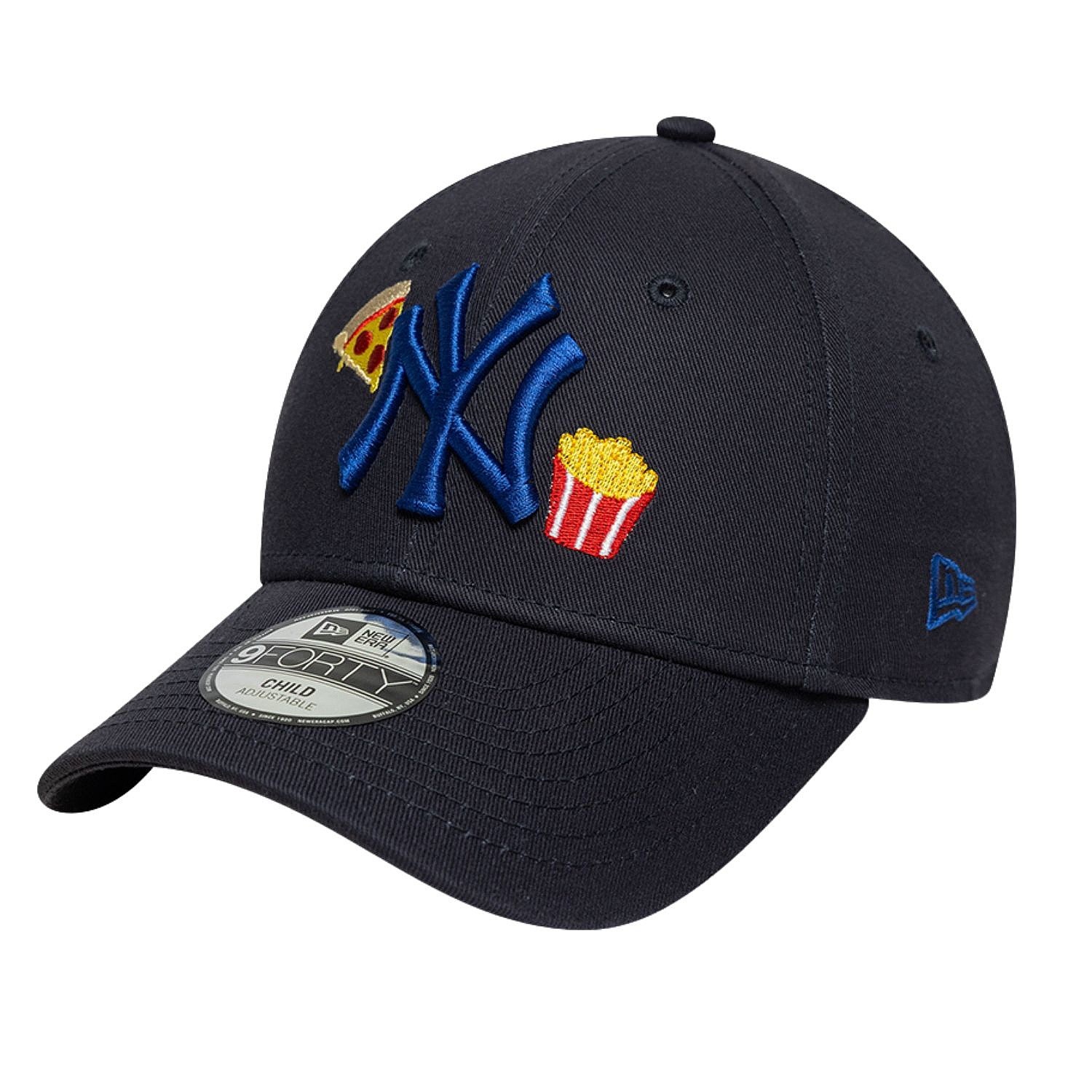 Kappe New Era 9FO Food Icon MLB New York Yankees Child - Navy/Blue Bead - kid´s