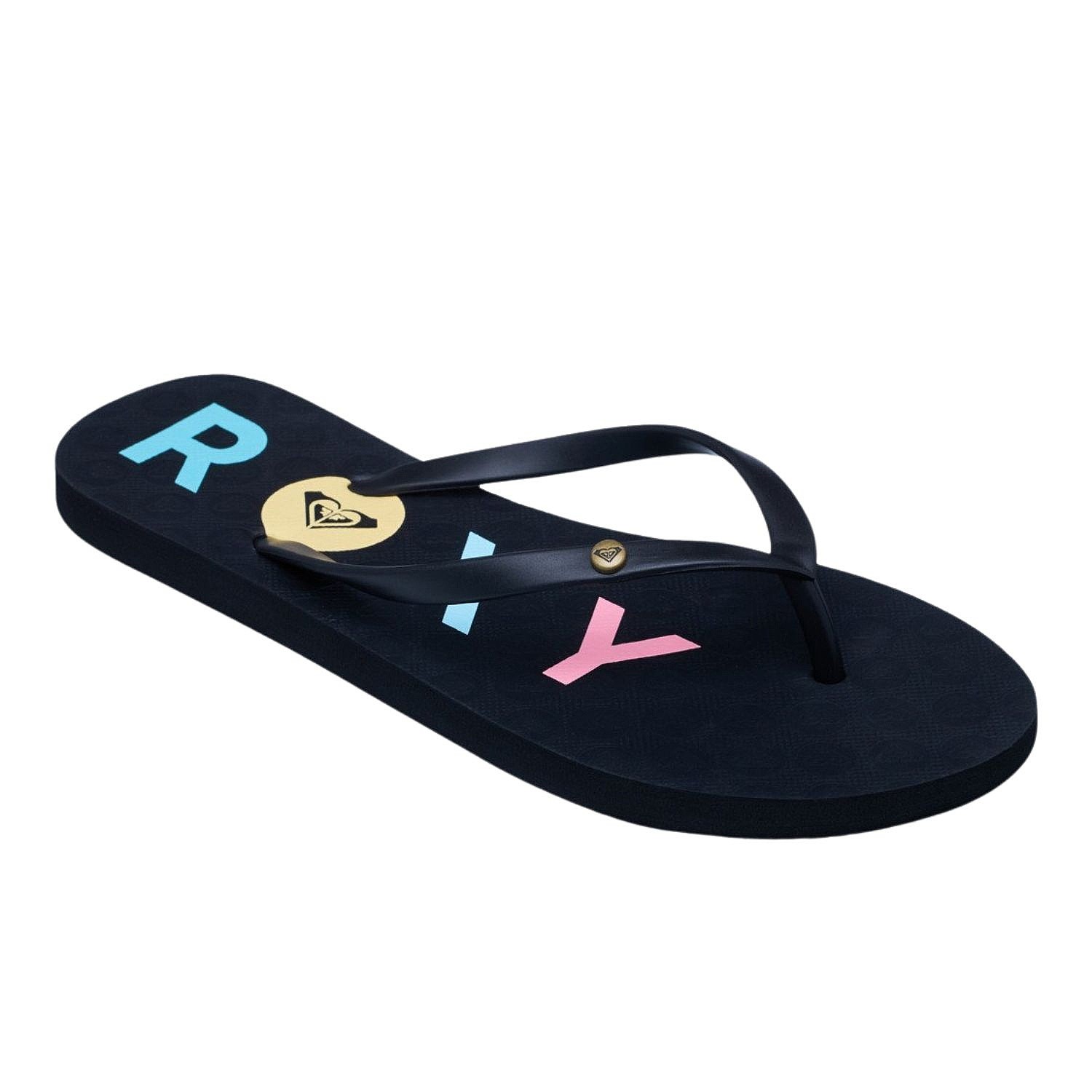 flip flops  Roxy Sandy III - KRB/Black/Rainbow - women´s