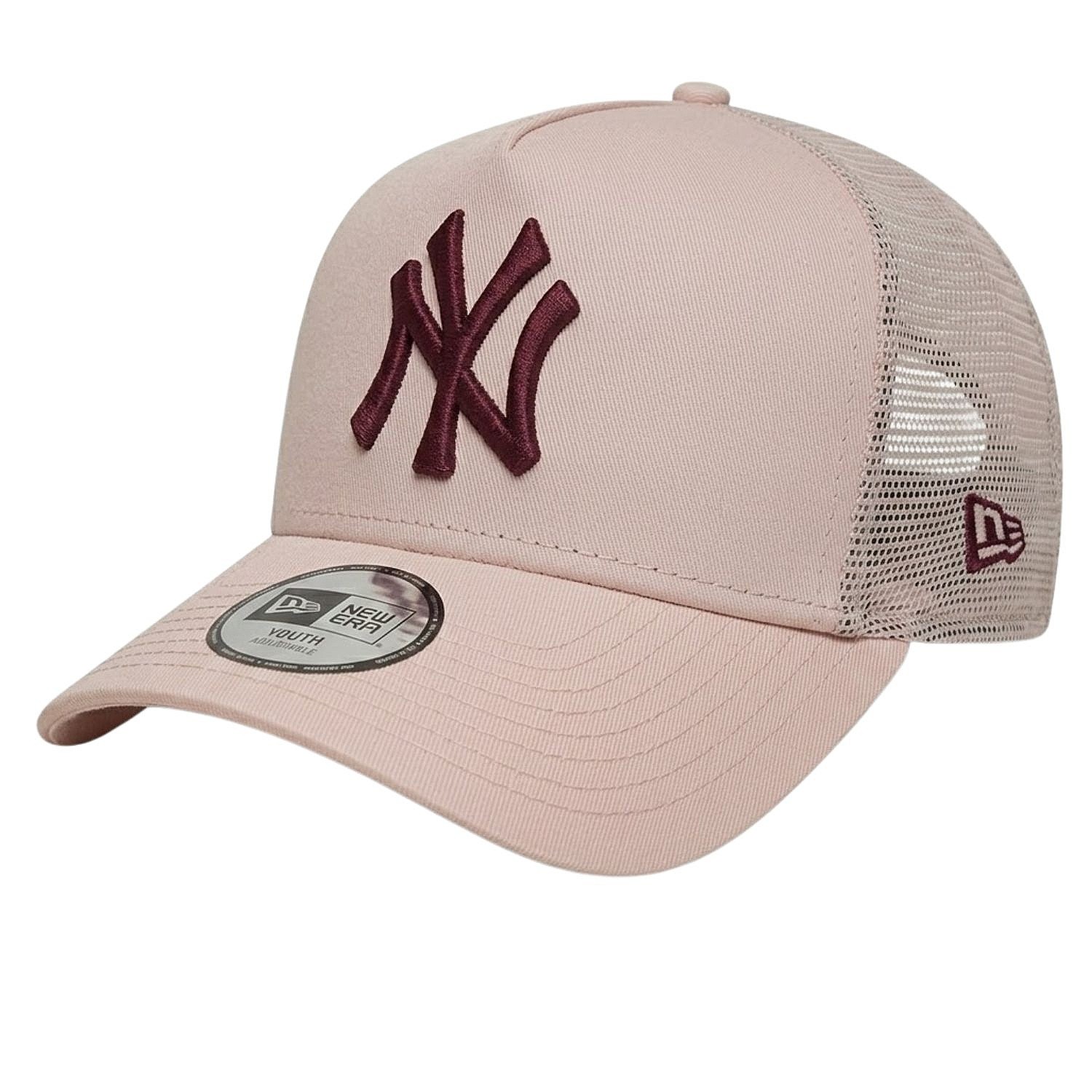 šiltovka New Era 9FO AF Lg. Trucker MLB New York Yankees Youth - Primrose Pink - unisex junior