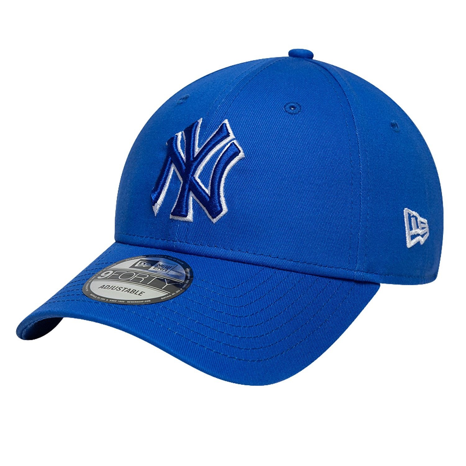 casquette New Era 9FO Team Outlline MLB New York Yankees - Blue Bead/White - men´s