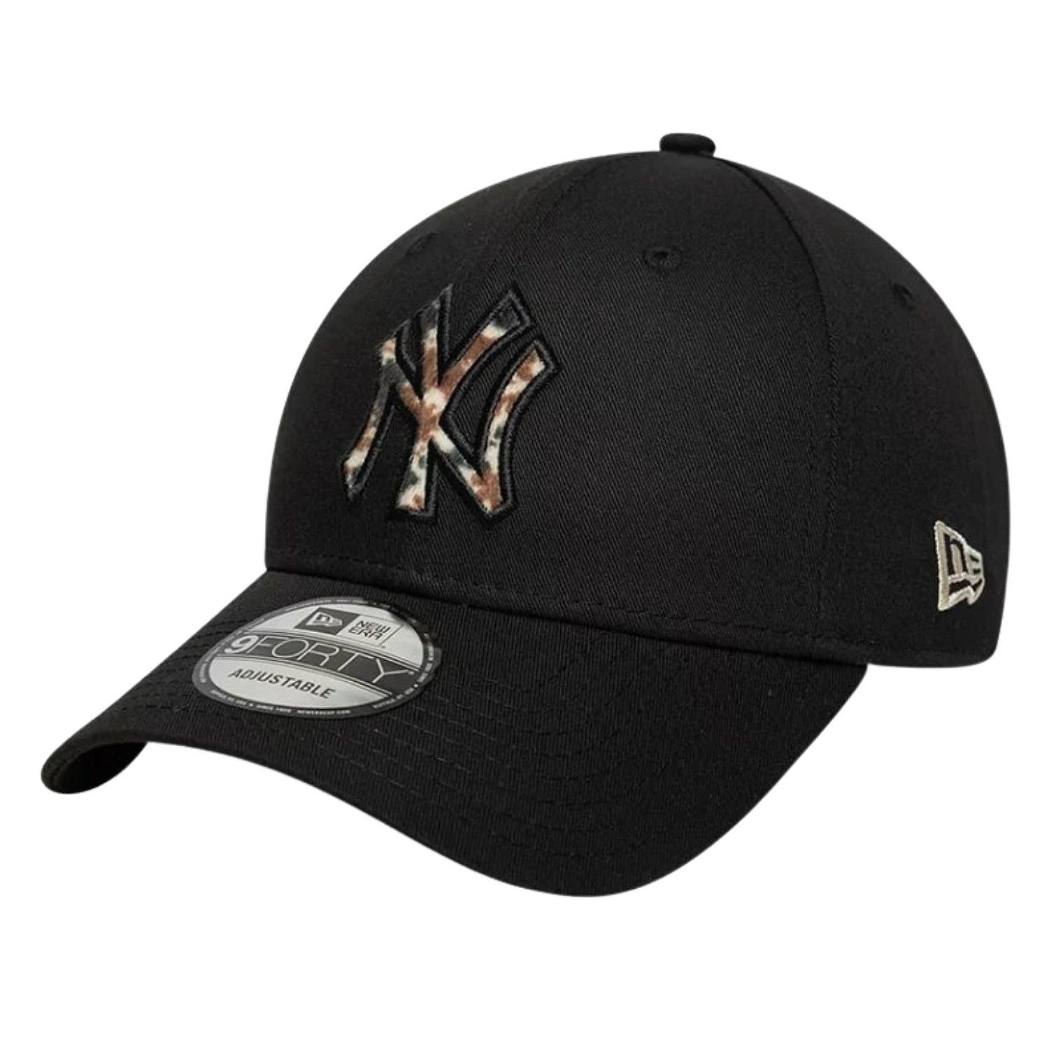 Kappe New Era 9FO Faux Pony Infill MLB New York Yankees - Black/Ivory - men´s