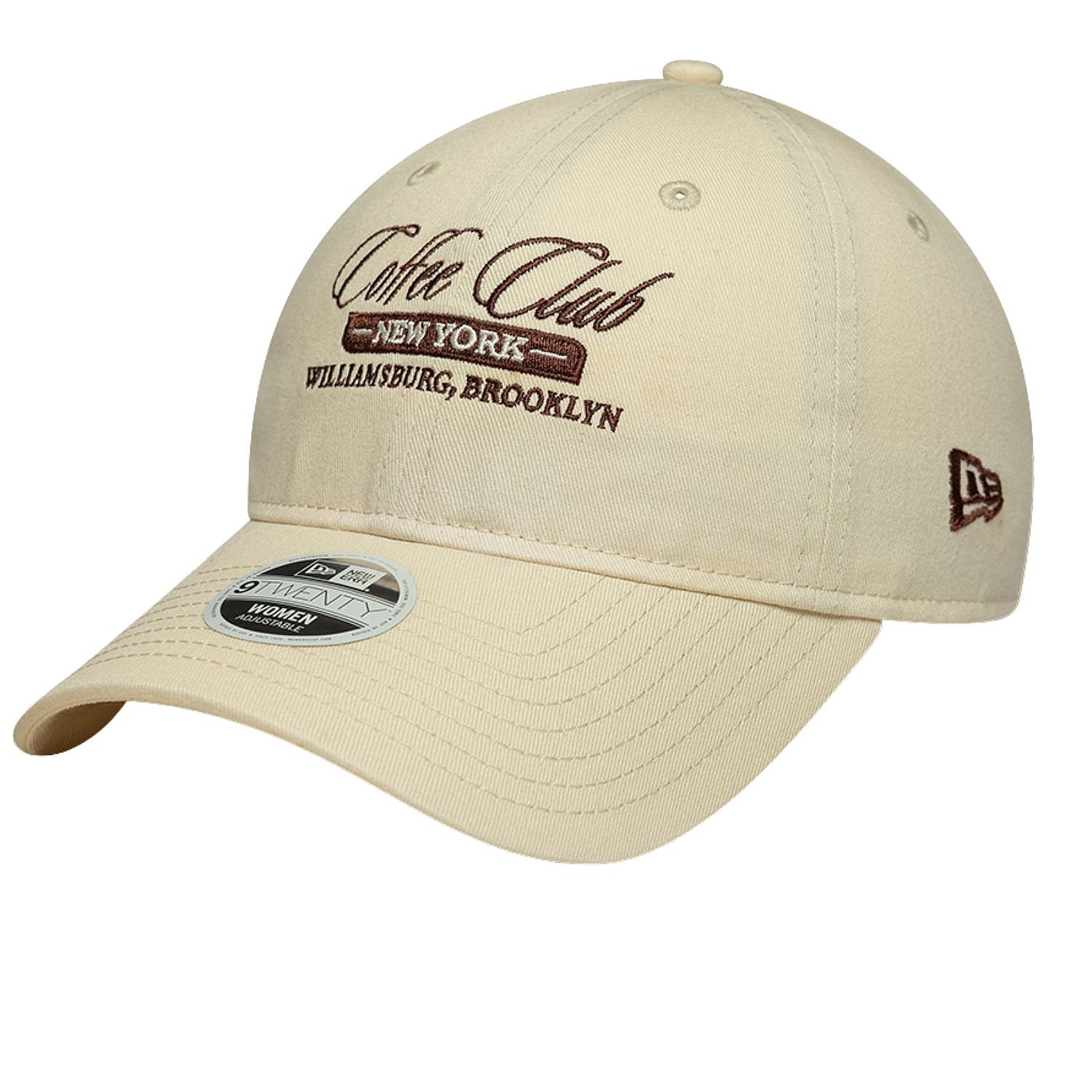casquette New Era 9T Cafe Slogan Branded - Light Cream/Deep Auburn - women´s
