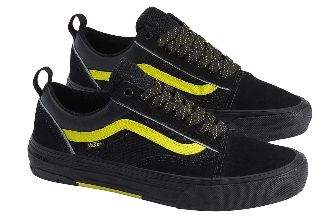 boty Vans Skate Old Skool Wafflecup - Black/Lime