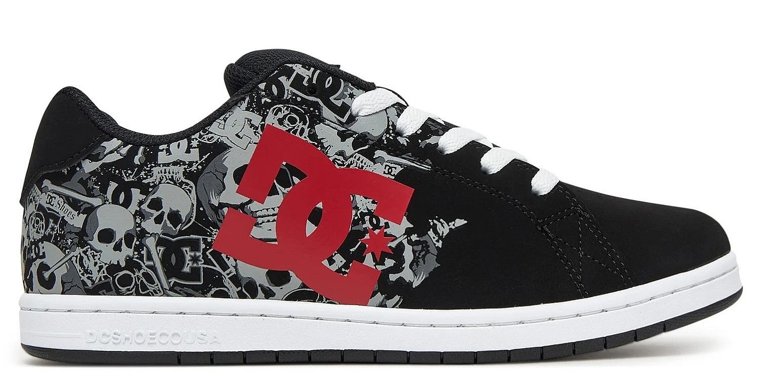 Schuhe DC Gaveler - Black/Red - unisex junior