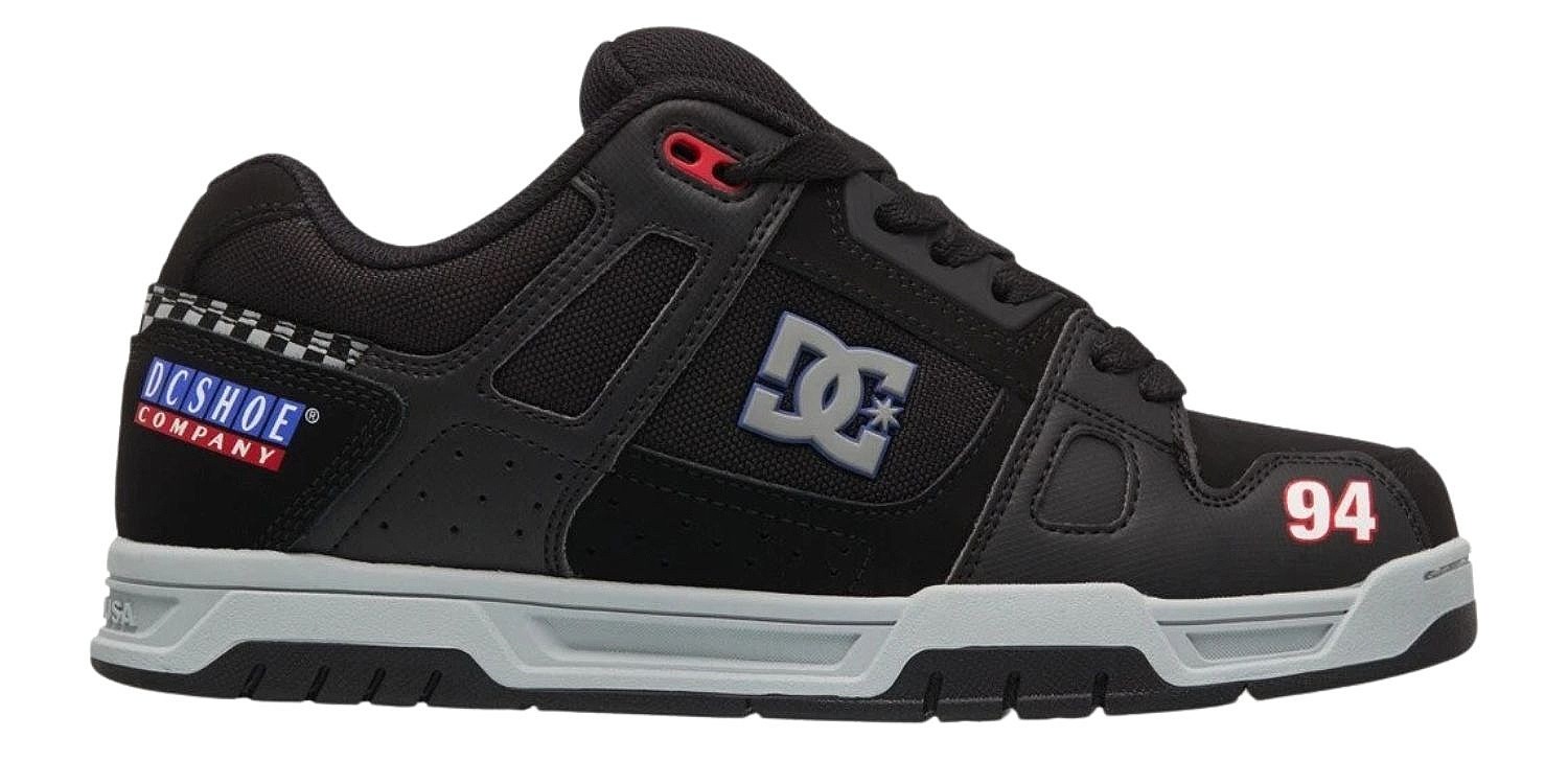 chaussures DC Stag - Black/Grey/Blue - men´s