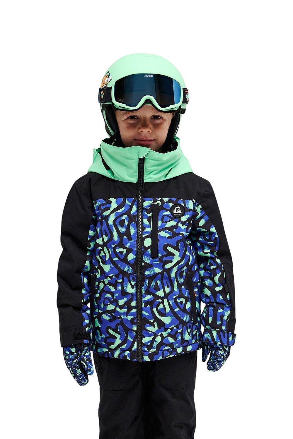 Jacke Quiksilver Little Mission - GGQ6/Bubble Form Kids Spring Bouque - kid´s