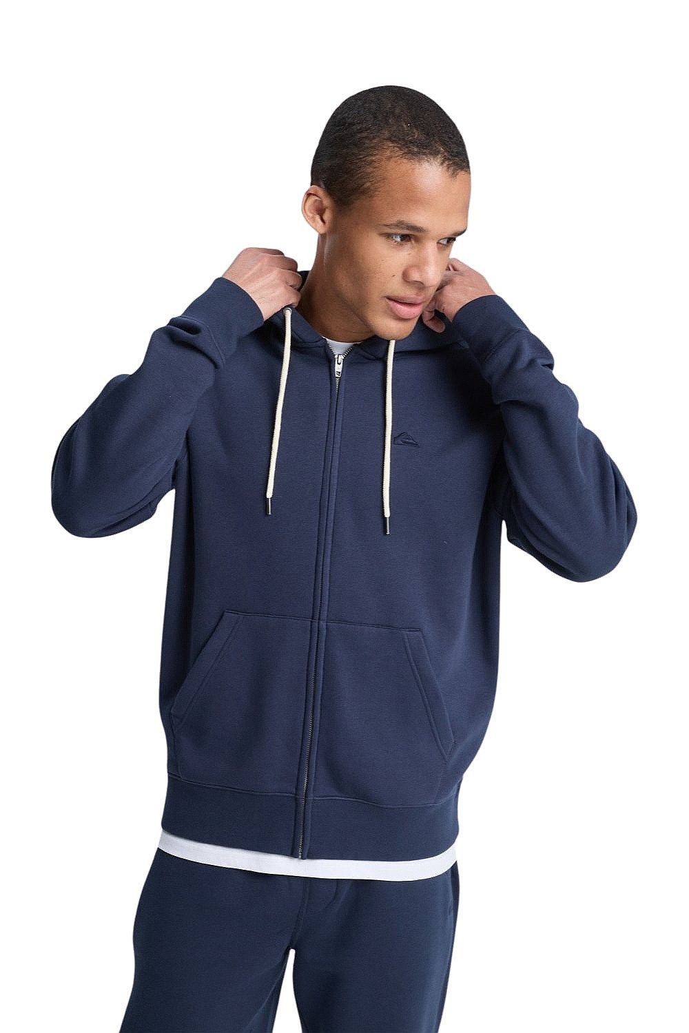 Sweatshirt Quiksilver Salt Water Zip Hoodie - KTP0/Dark Navy - men´s