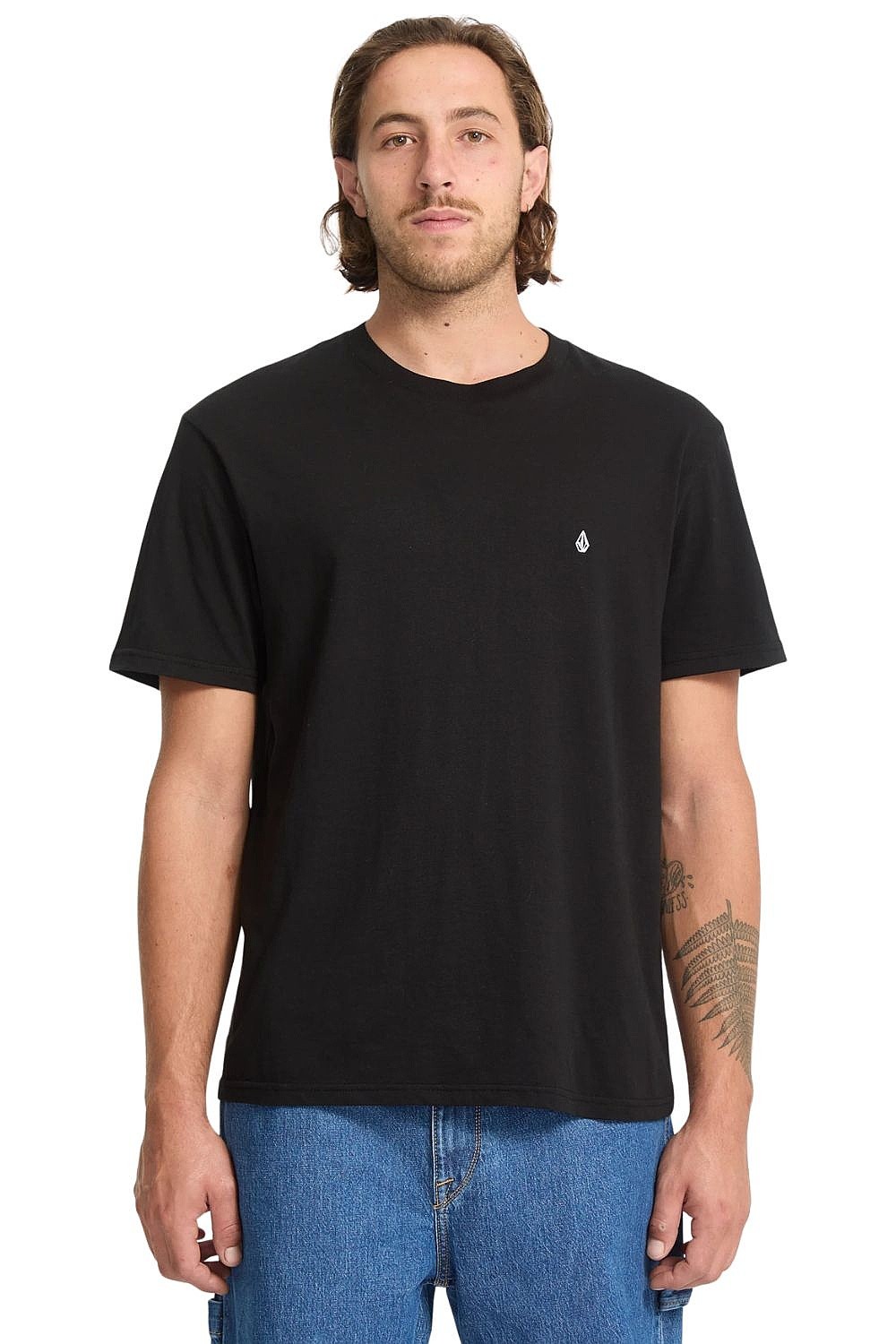 T-shirt Volcom Stone Blanks - Black - men´s