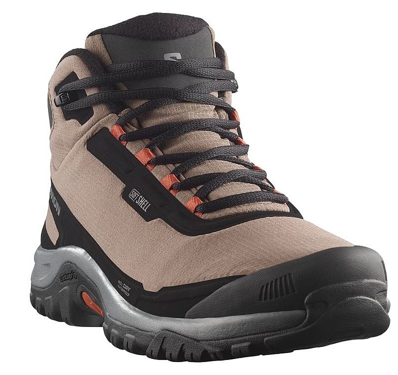 Schuhe Salomon Shelter WP - Walnut/Black/Arabian Spice - men´s