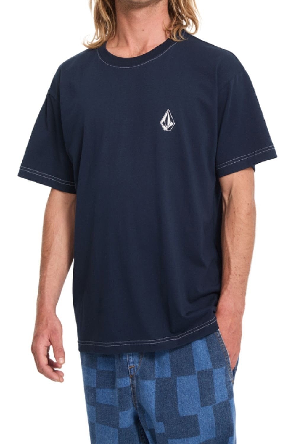 T-Shirt Volcom Skidder - Marine - men´s