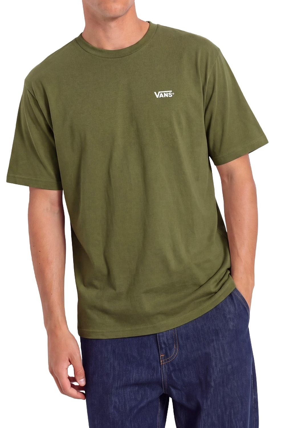 T-Shirt Vans New Left Chest - Green Balsam - men´s