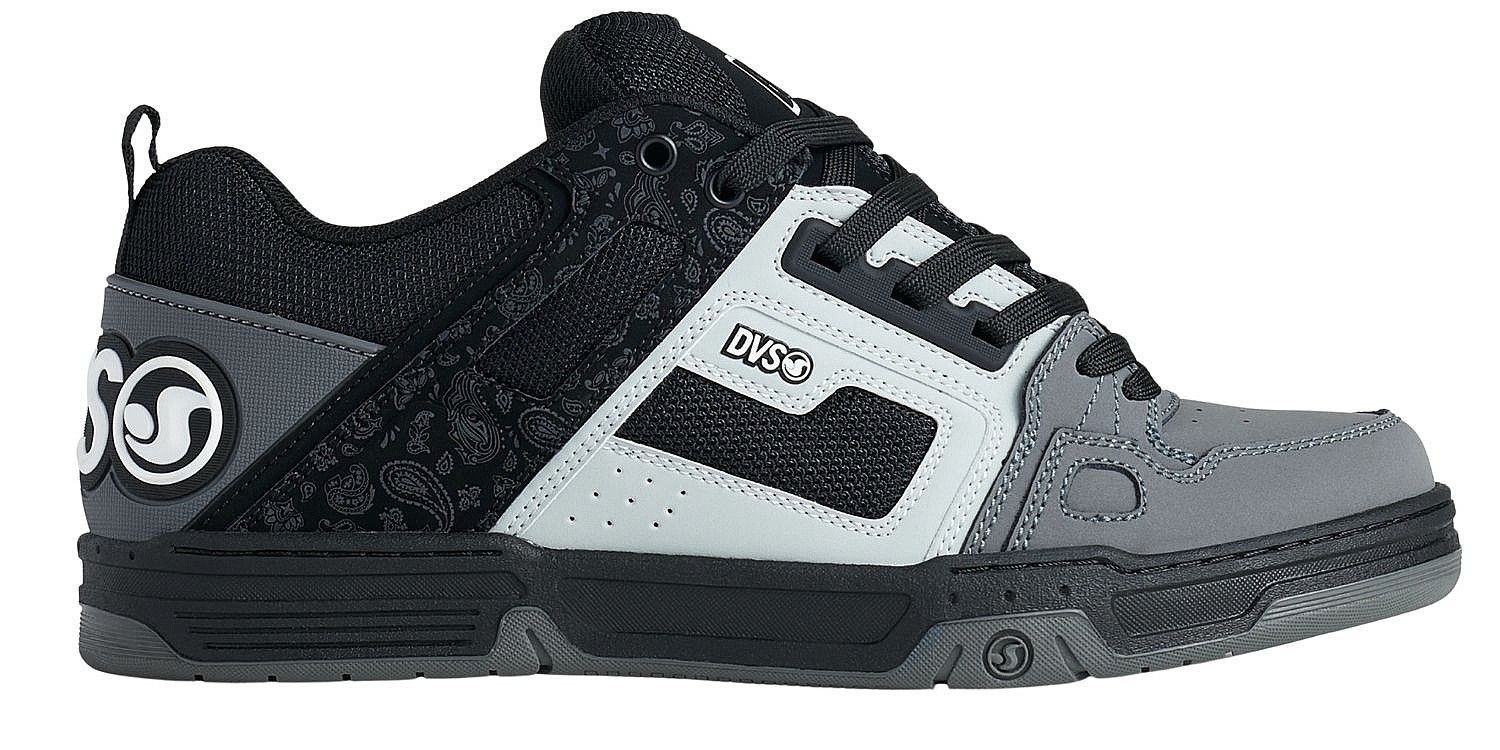 topánky DVS Comanche - Black/Charcoal/Nubuck - men´s