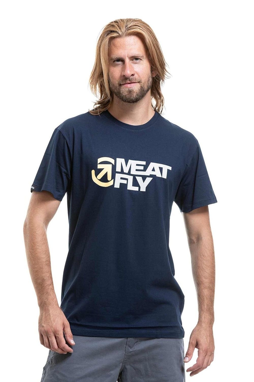 T-Shirt Meatfly Revital - Smoky - men´s