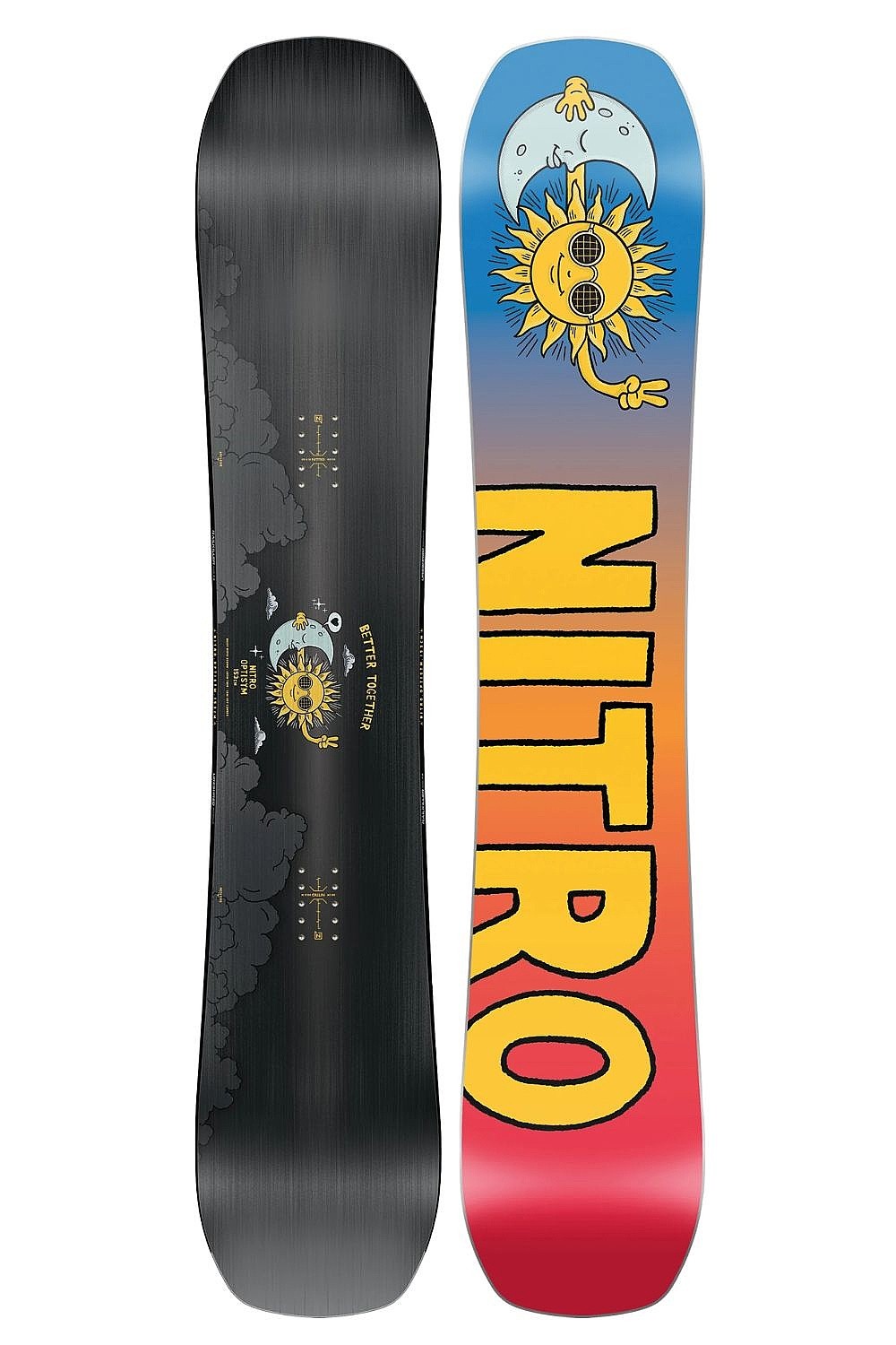 snowboard Nitro Optisym Camber - Assorted