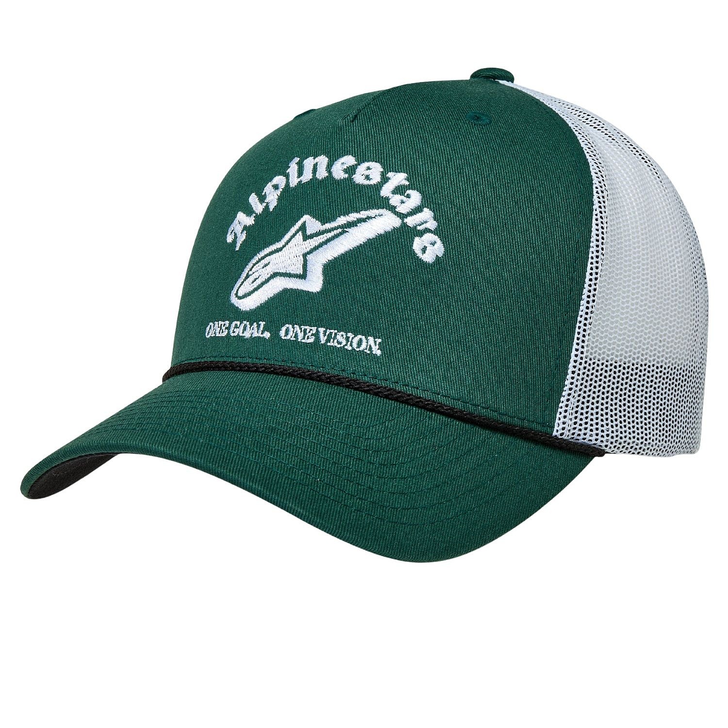 Kappe Alpinestars Baron Trucker - Green/White - men´s