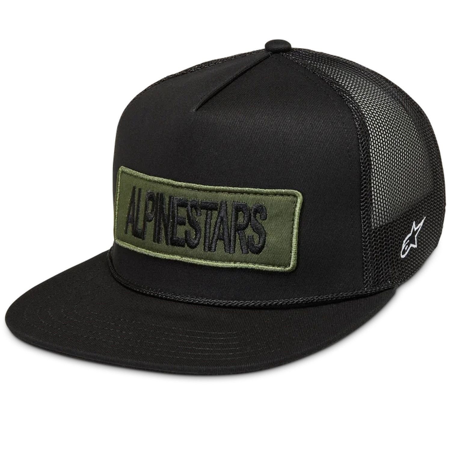 czapka z daszkiem Alpinestars Ten Trucker - Black/Black - men´s