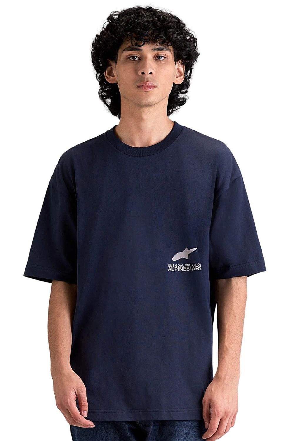 T-Shirt Alpinestars Institute Oversized CSF - Navy - men´s