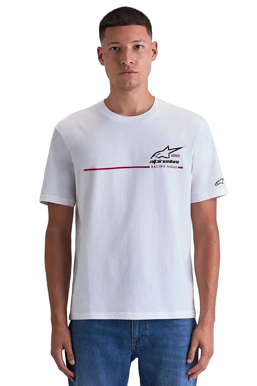 koszulka Alpinestars P1 CSF - White - men´s