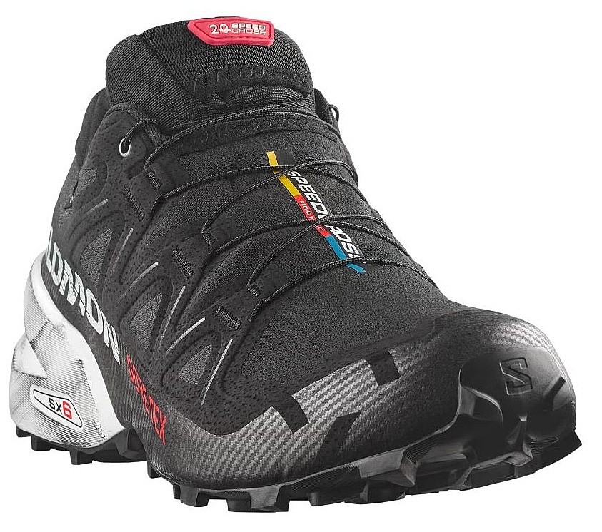 Schuhe Salomon Speedcross 6 GTX 20 Years - Black/White/Fiery Red