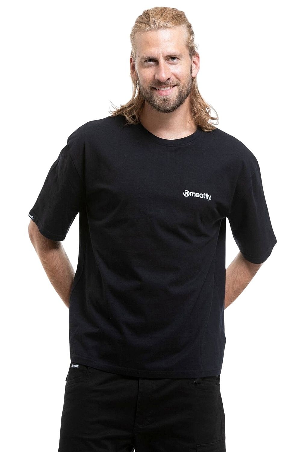 T-Shirt Meatfly Mounti - Black