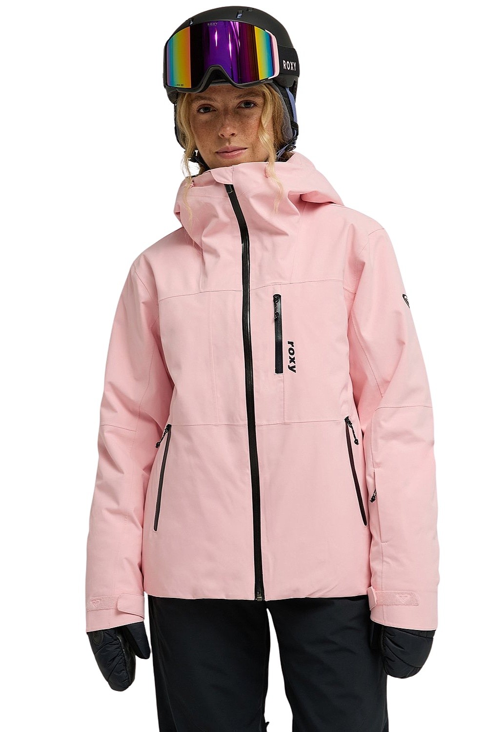 Jacke Roxy 20K Ridgemount - MDA0/Rose Shadow - women´s